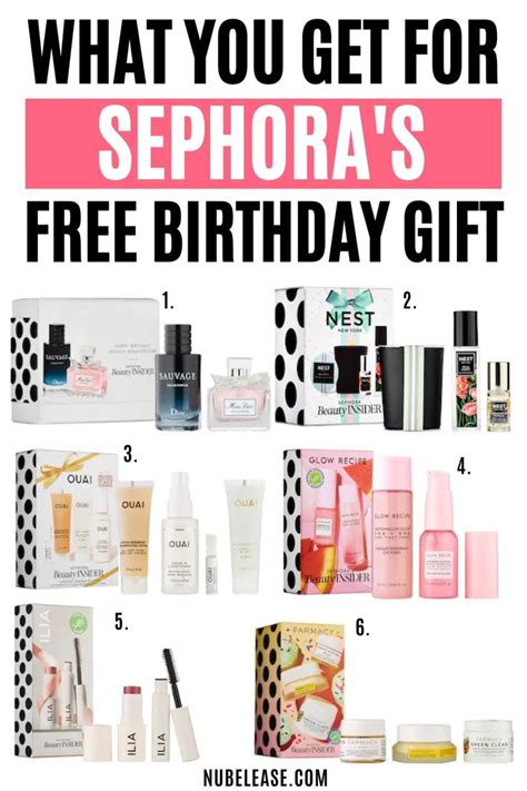 sephora birthday gift au